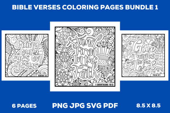 Bible Verses Coloring Pages Bundle 1: A Designer’s Practical Review