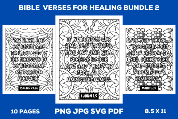Bible Verses for Healing Coloring Pages: A Designer’s Perspective