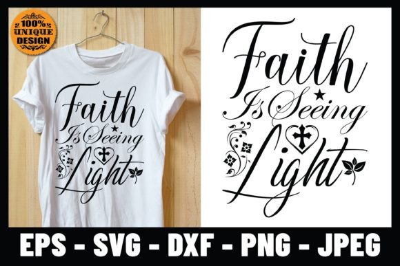 Faith is Seeing Light Bible Verse Design Review