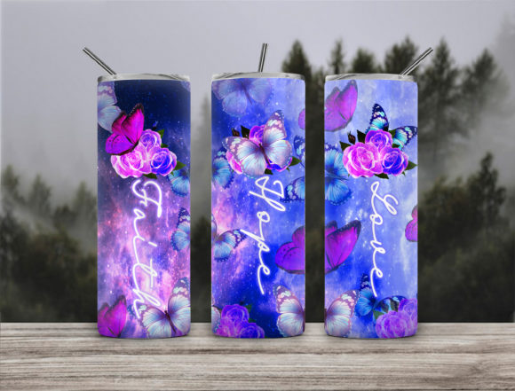 Faith Love Hope Tumbler Wrap Design Review
