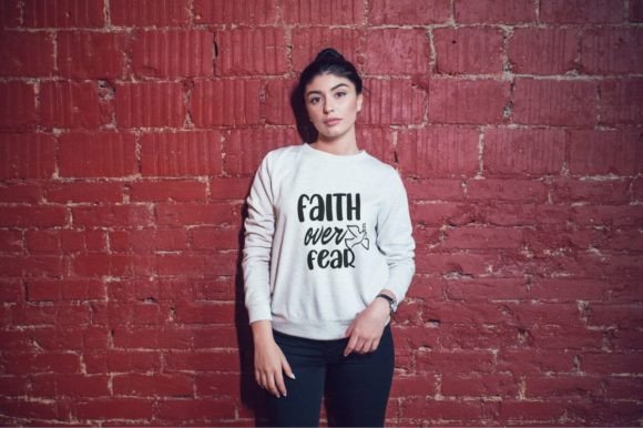 FAITH over FEAR-Bible Verse T-Shirt Review for Real Projects