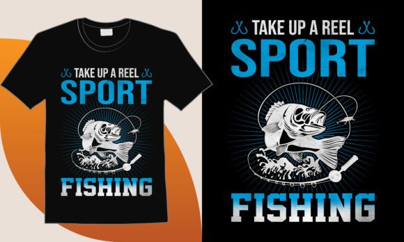 Fish Tee: A Typography-Focused Embroidery Design for Real Projects