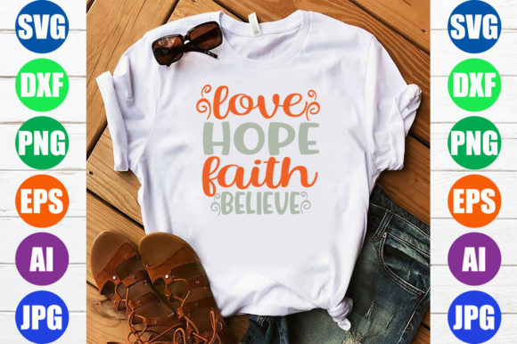 Love Hope Faith Believe Embroidery Design Review