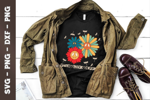 Vintage Faith Hope Love Peace Sign Daisy Review